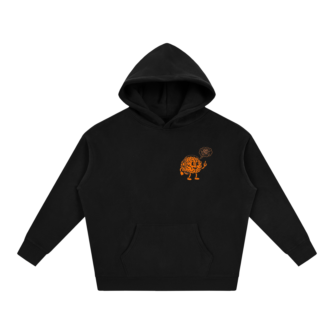 The Dial Club Hoodie (Orange)
